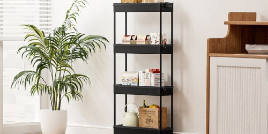 Slim Rolling Storage Cart Just $10.44 Shipped for Prime Members (Reg. $25)