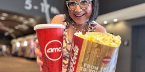 2 AMC Movie Tickets & Popcorn Only $24 (Valentine’s Date Night!)