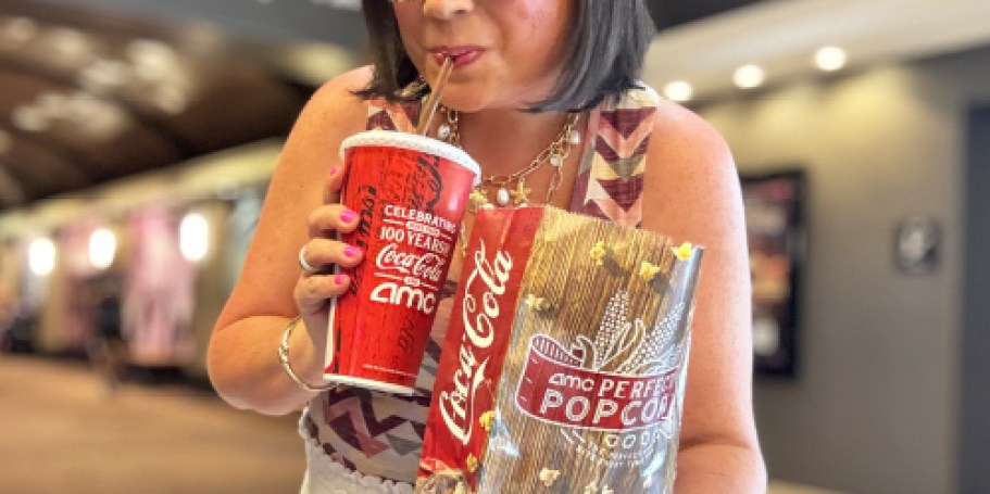 Popcorn & Drink Only $6.70 at AMC on June 7th + How to Get 50% Off Tickets