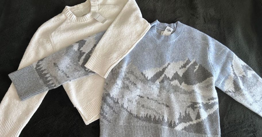 Two Abercrombie Madelaine Sweaters