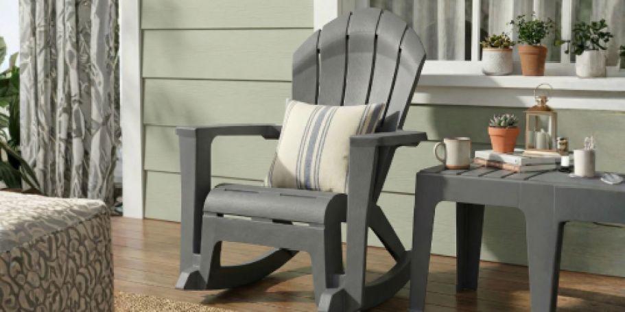 Adirondack Patio Rocking Chair Only $39.98 on Lowes.com (Reg. $50)
