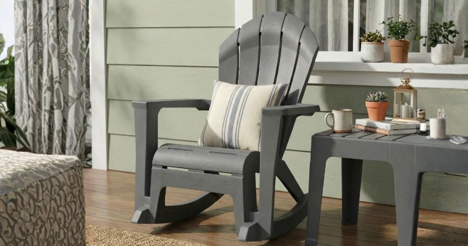 Adirondack Patio Rocking Chair Only $39.98 on Lowes.com (Reg. $50)