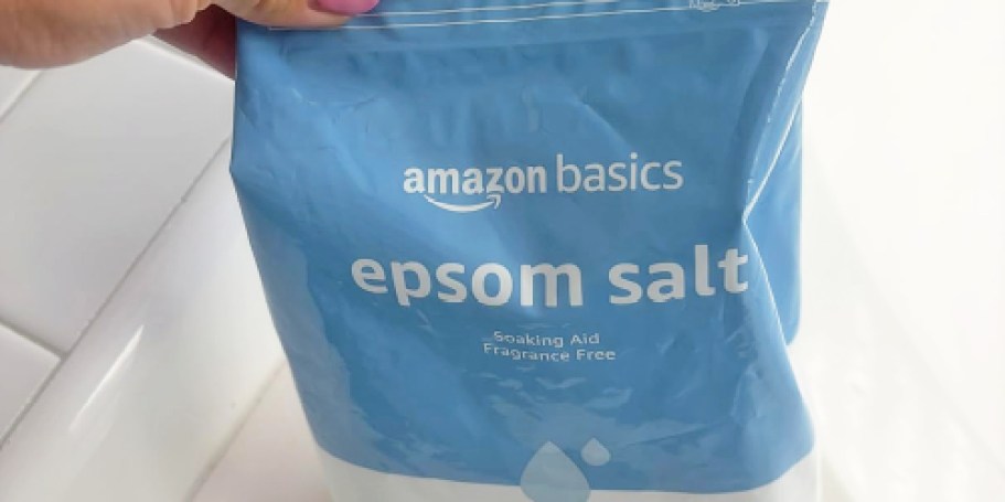 Amazon Basics Epsom Salt 3lb Bag Only $2.83 Shipped