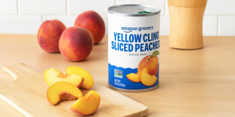 Amazon Grocery Canned Peaches & Pears Only $1.52 Shipped