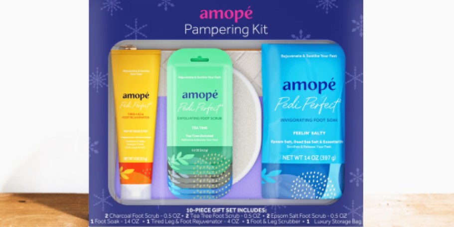Amopé 10-Piece Gift Set Just $5.99 on Walmart.com (Reg. $20)