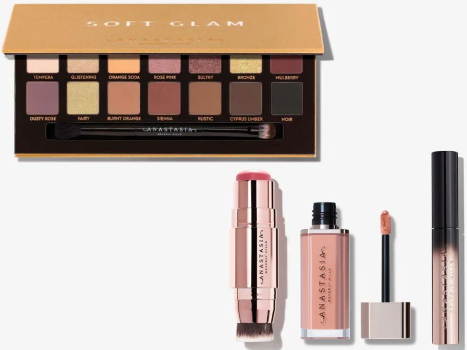 Anastasia Beverly Hills Eyeshadow Palette and Blushed & Lip Set