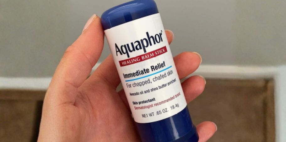 THREE Aquaphor Healing Balm Sticks Only $6 Each Shipped on Amazon