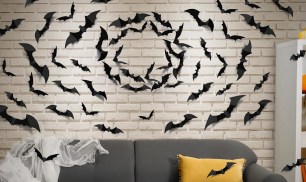 100-Piece Halloween Bat Wall Decor Only $3.99 on Amazon (Reg. $9)