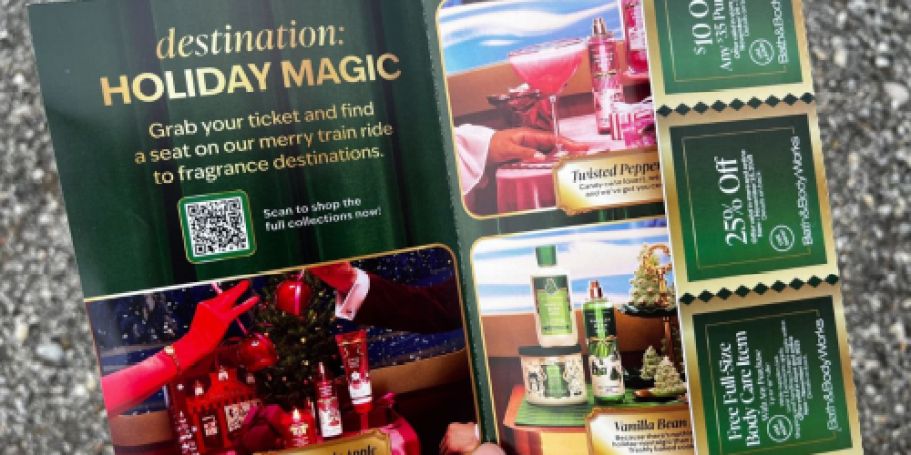 New Bath & Body Works Mailer: 25% Off Coupon & FREE Body Care Gift Offer ($17 Value)