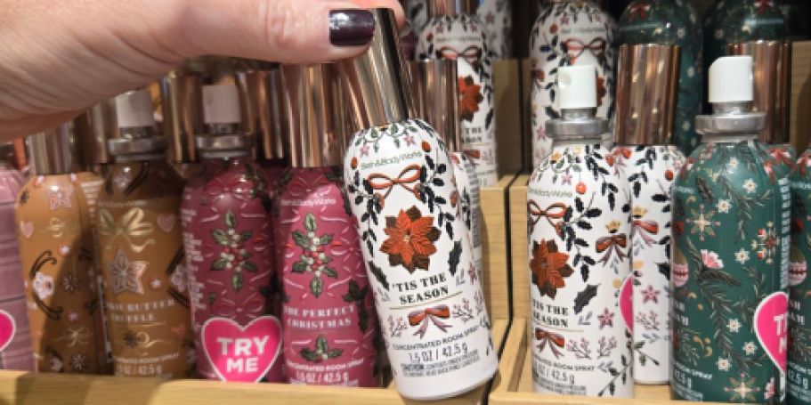 Bath & Body Works Room Sprays Just $3.25