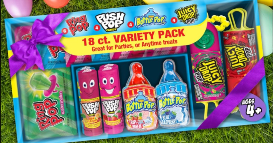 Bazooka candy variety box