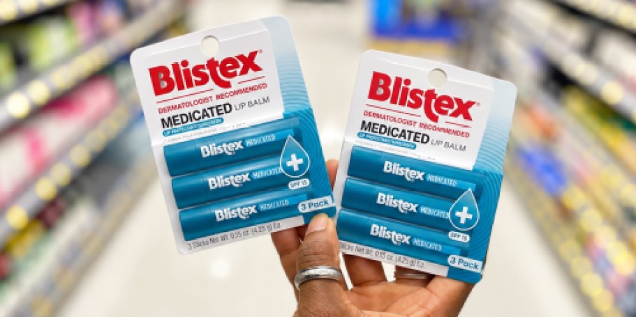 SIX Blistex Lip Balms Only $4.58 Shipped on Amazon (Just 76¢ Each)