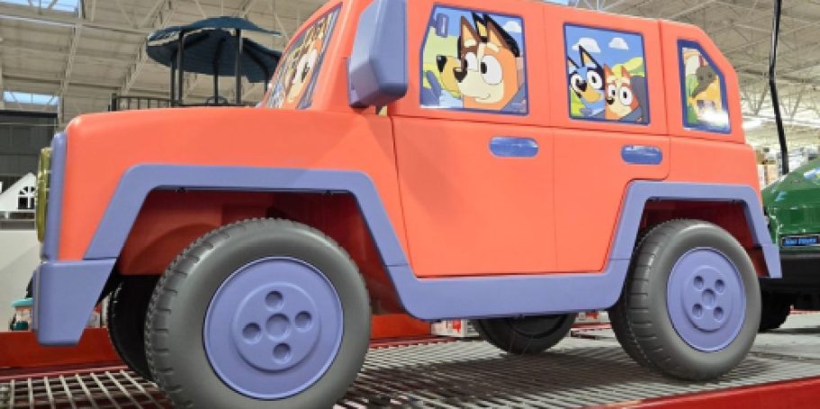 Bluey 12-Volt Ride On Car ONLY $59.94 on Sam’sClub.com (Reg. $220)