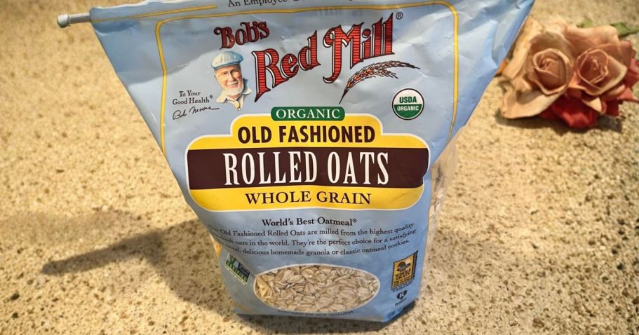Bob’s Red Mill Old Fashioned Rolled Oats 4-Pack Only $9.71 Shipped on Amazon