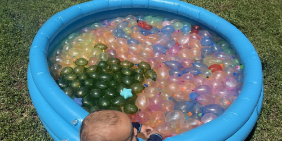 Bunch O Balloons Pool w/ 100 Self Sealing Water Balloons Only $15.99 on Amazon