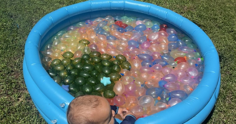 Bunch O Balloons Pool w/ 100 Self Sealing Water Balloons Only $15.99 on Amazon