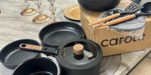 Carote 19-Piece Cookware Set Just $59.99 Shipped for Amazon Prime Members (Reg. $140)