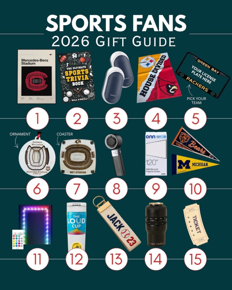 sports fans 2026 gift guide