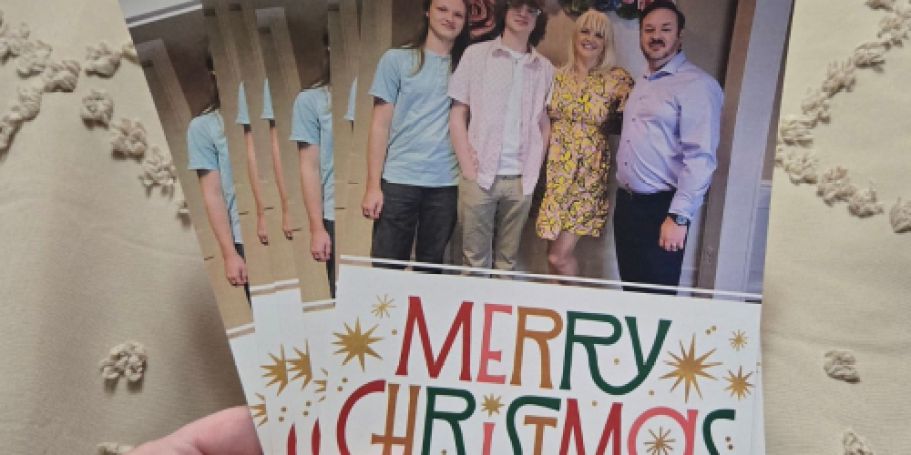 Best Photo Christmas Card Deals of 2025 | Personalized Cards from 19¢ Shipped!