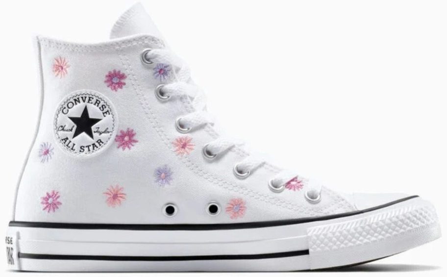 Chuck Taylor All Star Allover Embroidered Florals Big Kids Shoes