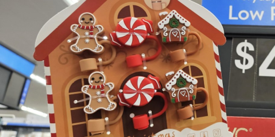 Christmas Straw Topper Sets Just $4.97 at Walmart
