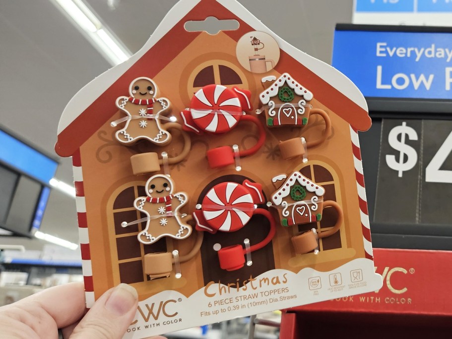 Christmas Straw Topper Sets Just $4.97 at Walmart