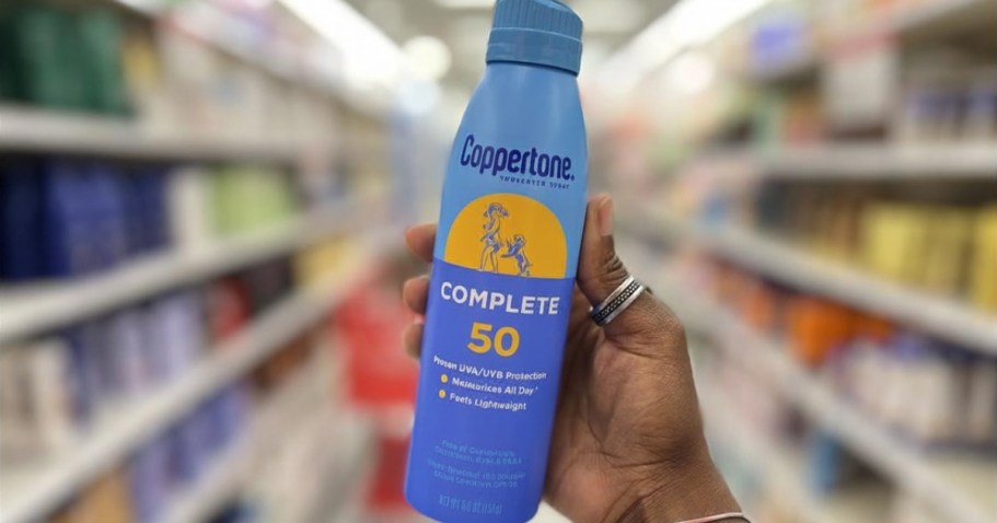 Coppertone Sunscreen Spray ONLY $1.74 After Walmart Cash