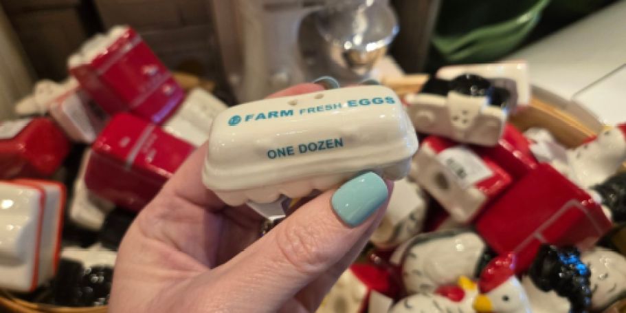 New Cracker Barrel Mini Salt & Pepper Shakers from 89¢