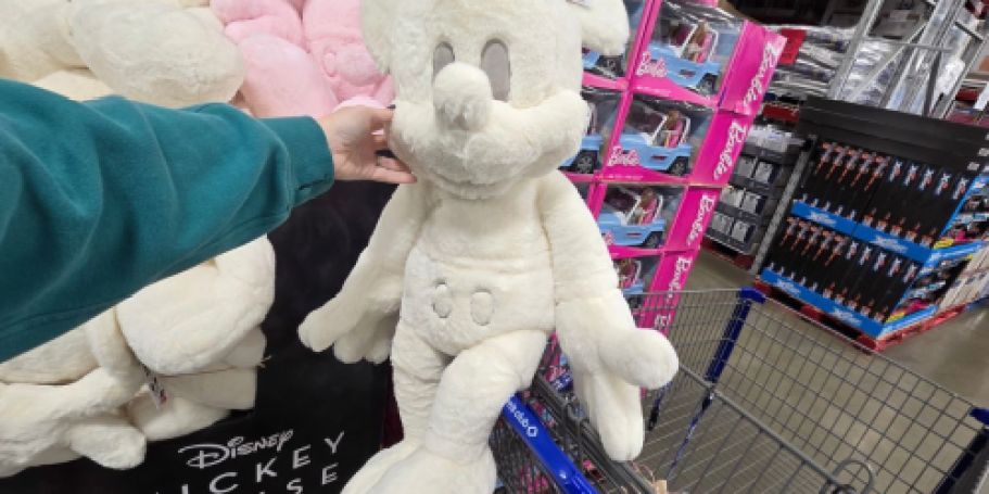 New Sam’s Club Toys | Mickey Jumbo Plush, Step2 Christmas Tree, Bluey Ride-On + More