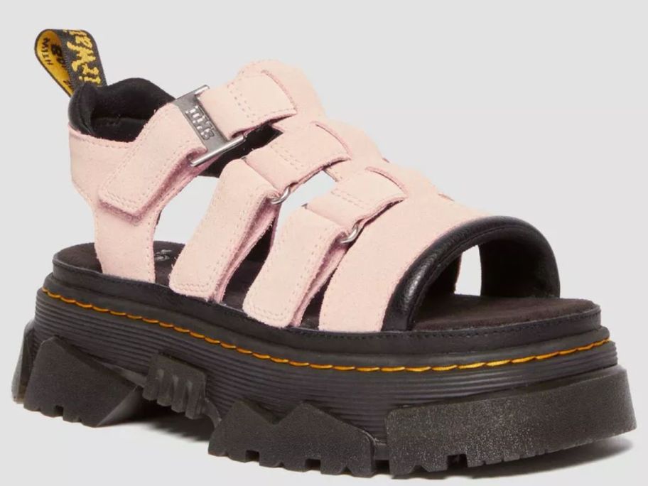 A pink sandal