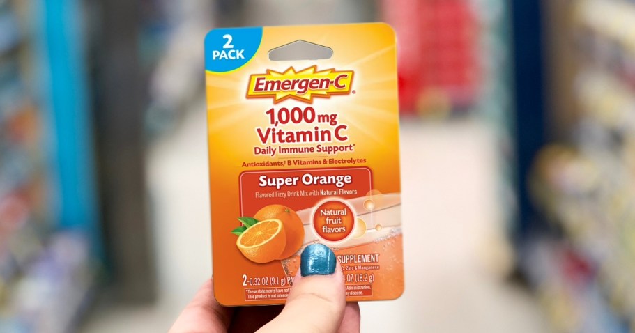 Better Than Free Emergen-C Packets After Walmart Cash