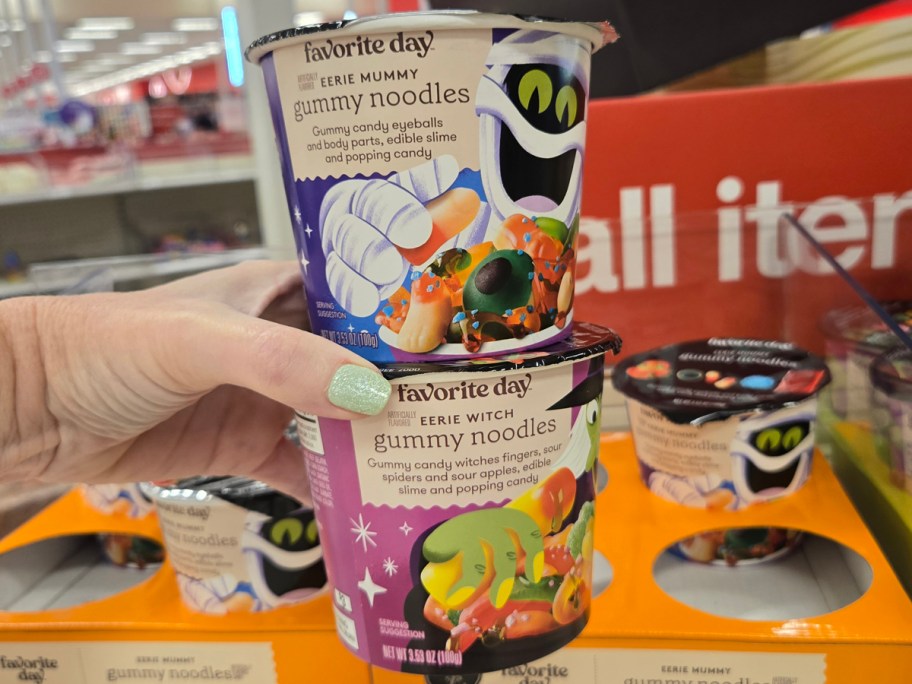 Favorite Day Eerie Mummy and Witch Gummy Noodles