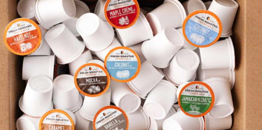WOW! Fresh Roasted Coffee K-Cups 96-Count Variety Pack Just $20 Shipped on Amazon