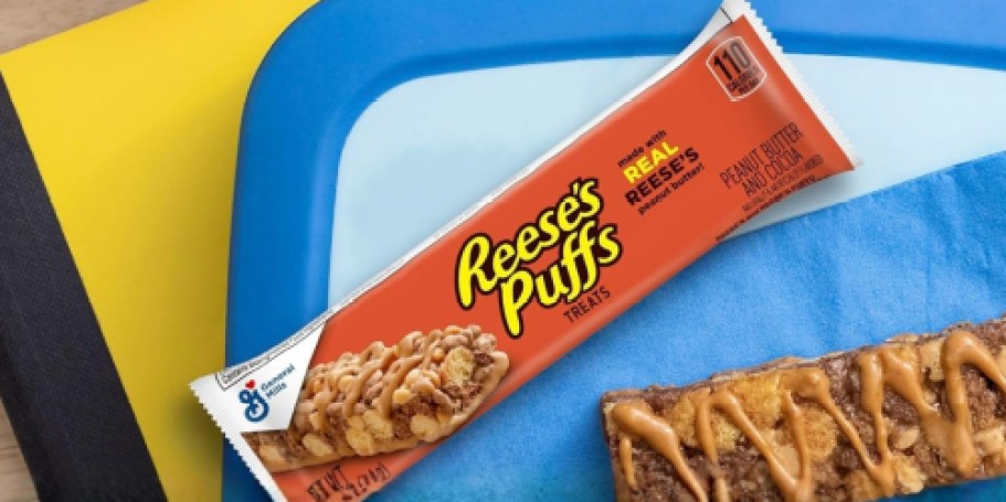 Reese’s Puffs Cereal Treat Bars Just $2 Shipped on Amazon