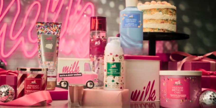Bath & Body Works NEW Milk Bar Collab Smells Like the Holidays + It’s on Sale!
