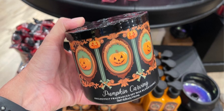 GO! 70% Off Bath & Body Works Halloween Candles, Hand Soap, Body Care, & More