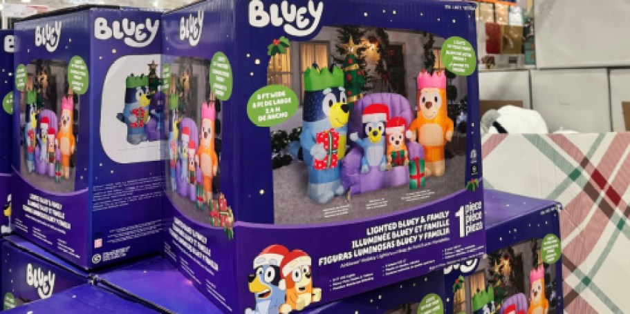 New Costco Christmas Decorations | Bluey Inflatable, Disney Decor, & More