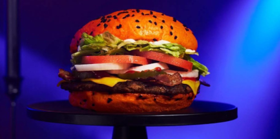 BOGO Free Burger King Halloween Jack-O-Lantern Whoppers + Monster Menu Available Now