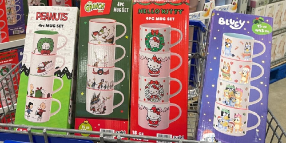 New at Sam’s Club: Christmas Mug Sets, Holiday Clothing, Bentgo Sets + More
