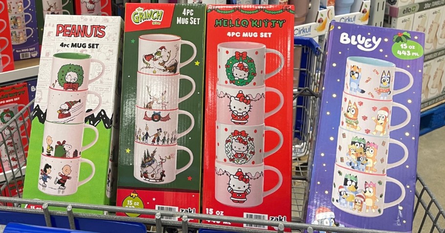 New at Sam’s Club: Christmas Mug Sets, Holiday Clothing, Bentgo Sets + More