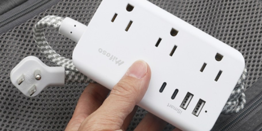 Power Strip & Charging Station Only $7.99 on Amazon | 6 Outlets + 4 USB Ports