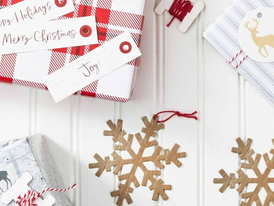 Hallmark kit displayed on top of the table