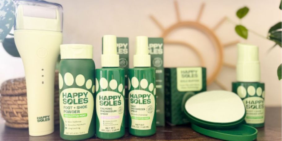 NEW Happy Soles Foot Care on Amazon | Products from $8.59 Shipped