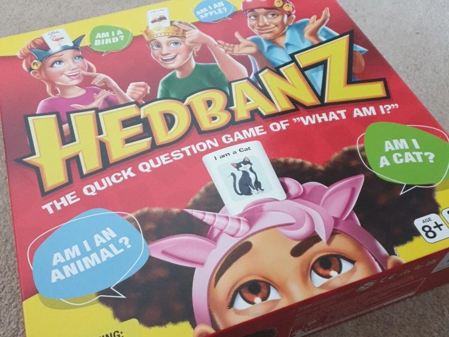 Hedbanz game box