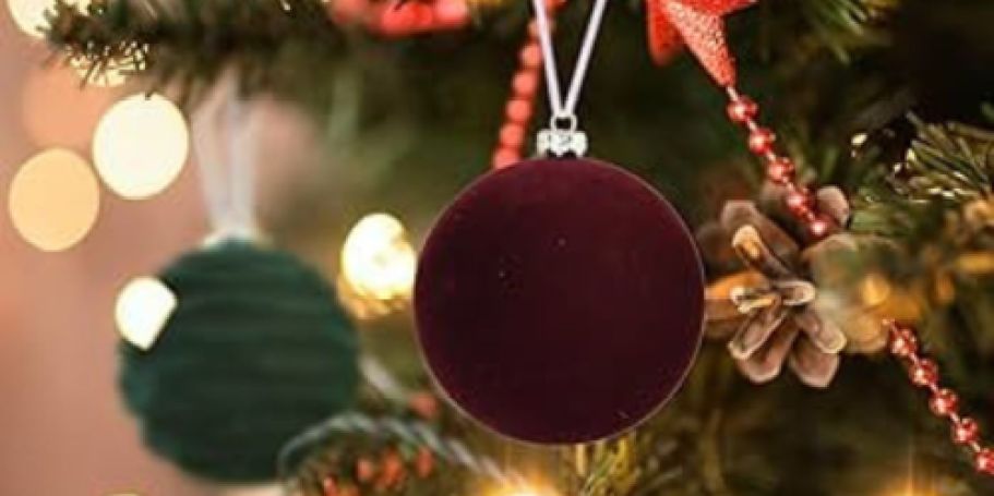 These Flocked Ornaments at Walmart Will Sell Out!