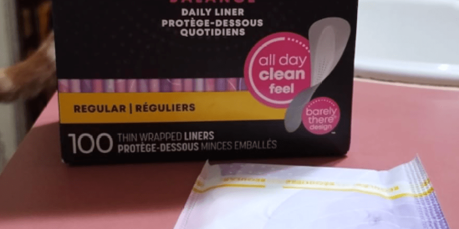 Kotex Panty Liners 100-Count Only $2 Shipped on Amazon