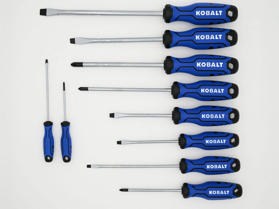 Kobalt 10-Piece 6 Magnetic Screwdriver Set