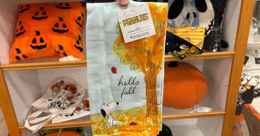 Kohl&rsquo;s Fall Decor from $5 (Kitchen Towels, Pumpkins, Pillows & More)
