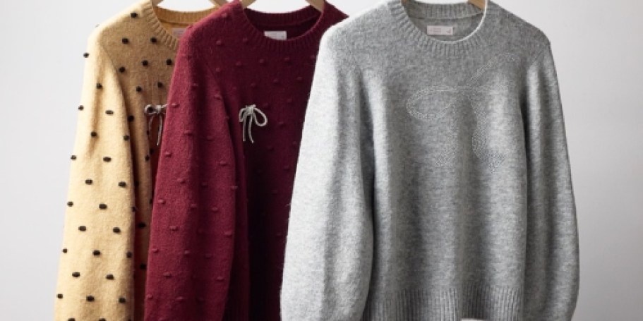 Lauren Conrad Women’s Sweaters from $16.99 on Kohls.com (Reg. $50)