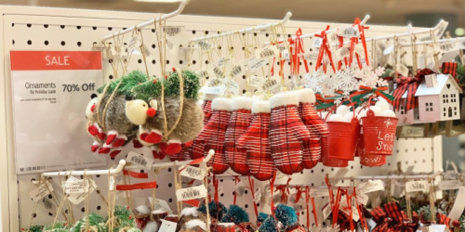 70% Off Christmas Decor on Macys.com | Ornaments from $1.99
